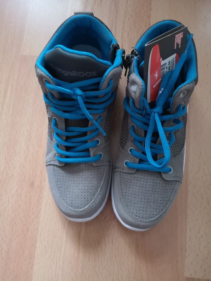 Kinder Sneaker Kangaroos Leder Gr. 34 neu in Gelsenkirchen