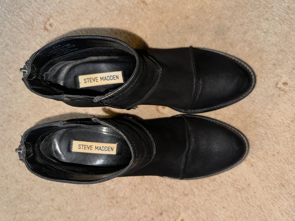 Steve Madden Stiefelette Gr. 39 schwarz in Bergheim