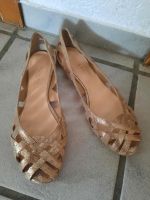 Jonak offene Schuhe Sandalen Gold Größe 41 Baden-Württemberg - Grenzach-Wyhlen Vorschau