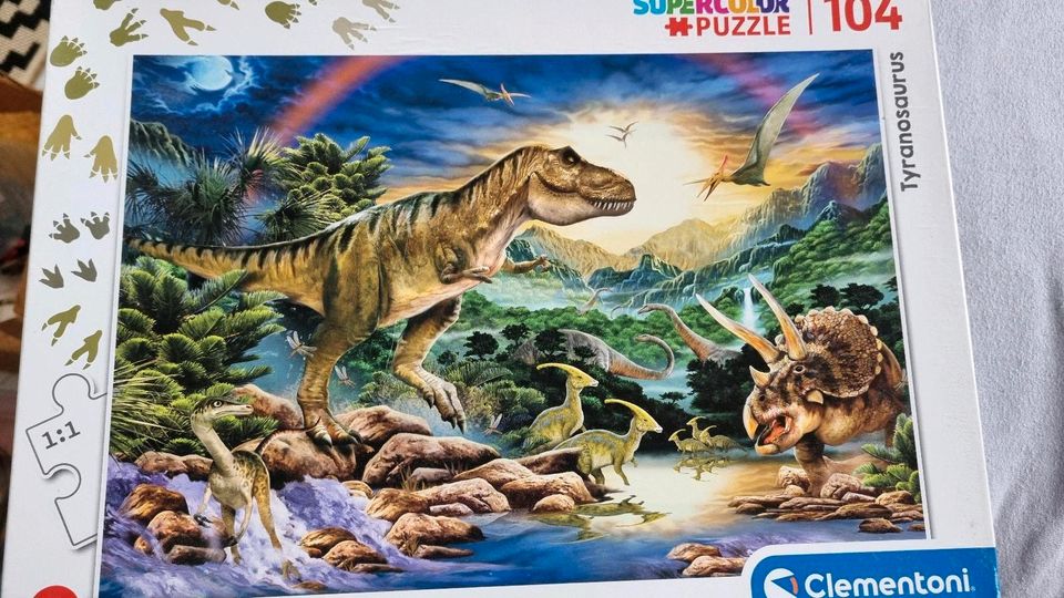 Puzzle Tyranosaurus 104 Teile in Zornheim