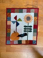 Quilt Patchwork Halloween Herbst Wandbehang Handarbeit Stuttgart - Stuttgart-Süd Vorschau