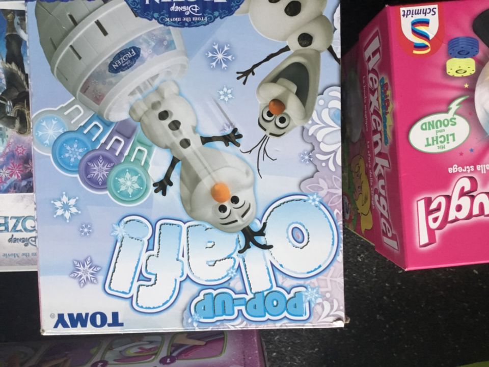 Kinderspiele:Frozen Olaf,Kiki Ricky, Mandala, Hexenkugel, Bubbles in Heeßen