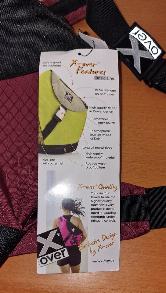 X-Over Bag Frankfurt - Red-Rubin Größe S Crossover Rucksack in Gernsheim 
