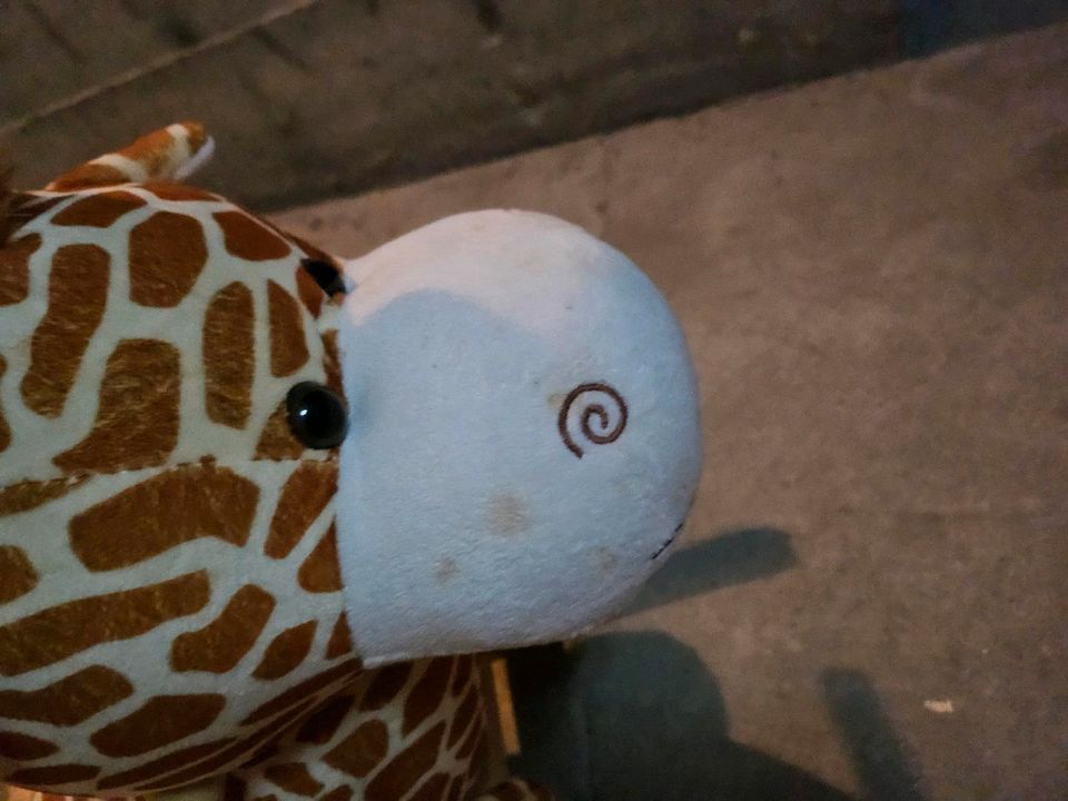 Schaukelgiraffe mit Soundeffekt in Hofheim am Taunus