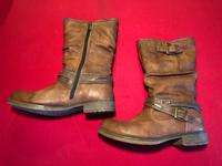 Mustang Damen Stiefel, Boots Gr.39 Farbe Kastanie Hessen - Naumburg  Vorschau