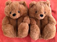 Neue Kuschelige Teddybär Hausschuhe Berlin - Niederschönhausen Vorschau