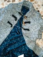 Desigual ❤️ Traum Kurzmantel Gr. 36/38 Wollanteil grau neuwertig Niedersachsen - Uelzen Vorschau