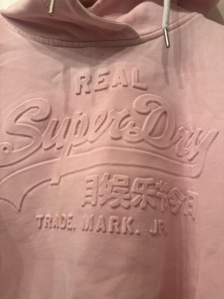 Superdry Pullover Rosa Gr.40 Neuwertig in Velen