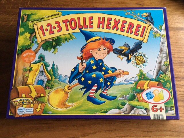 Brettspiel 1-2-3 Tolle Hexerei in Pünderich