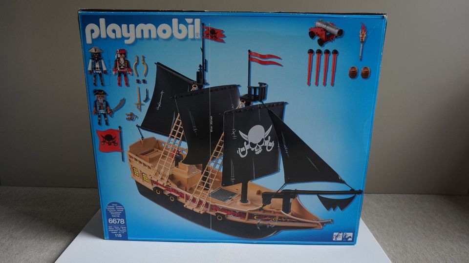 Playmobil 6678 - Piraten-Kampfschiff in Postbauer-Heng