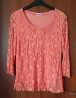 Longshirt Tunika Shirt orange Spitze Perlen Gr. 38/40/42/M/L/XL Baden-Württemberg - Calw Vorschau