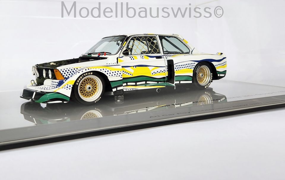 BMW Art Car Roy Lichtenstein - 320i 1977 Gruppe 5 1/18 1zu18 1:18 in Waldshut-Tiengen