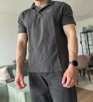 H&M Polohemd kurz dunkelgrau Bayern - Fürth Vorschau