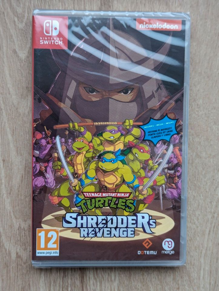 Nintendo Switch - Ninja Turtles: Shredder's Revenge OVP in Lage