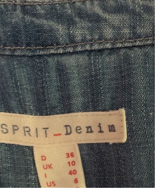 Esprit Denim Kleid Jeanskleid tolle Optik Jeans S / 36 in Lauf a.d. Pegnitz