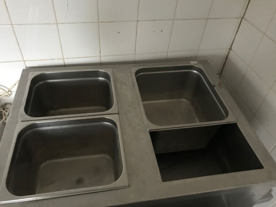 Bain Marie "Scholl"großvolumig 35 Liter,Zu und Ablauf in Saarbrücken