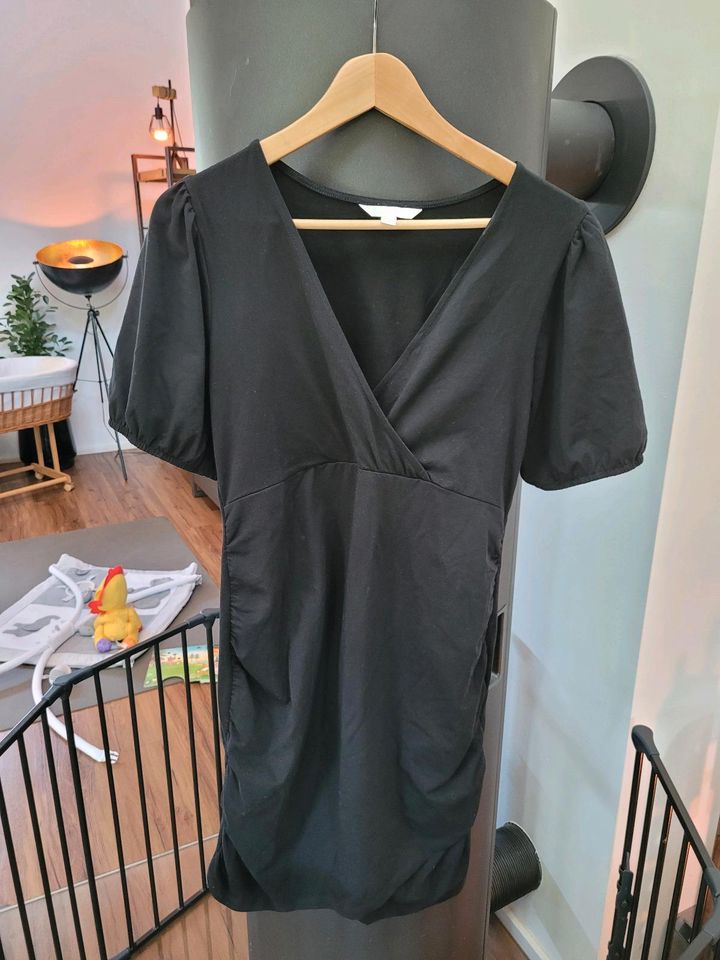 Umstandskleid Kleid und Strumpfhose Umstandsmode schwarz M in Mutlangen