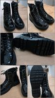 Damen Boots/Stiefel/ Kunstleder Schwarz/Gr. 37 Bayern - Ansbach Vorschau