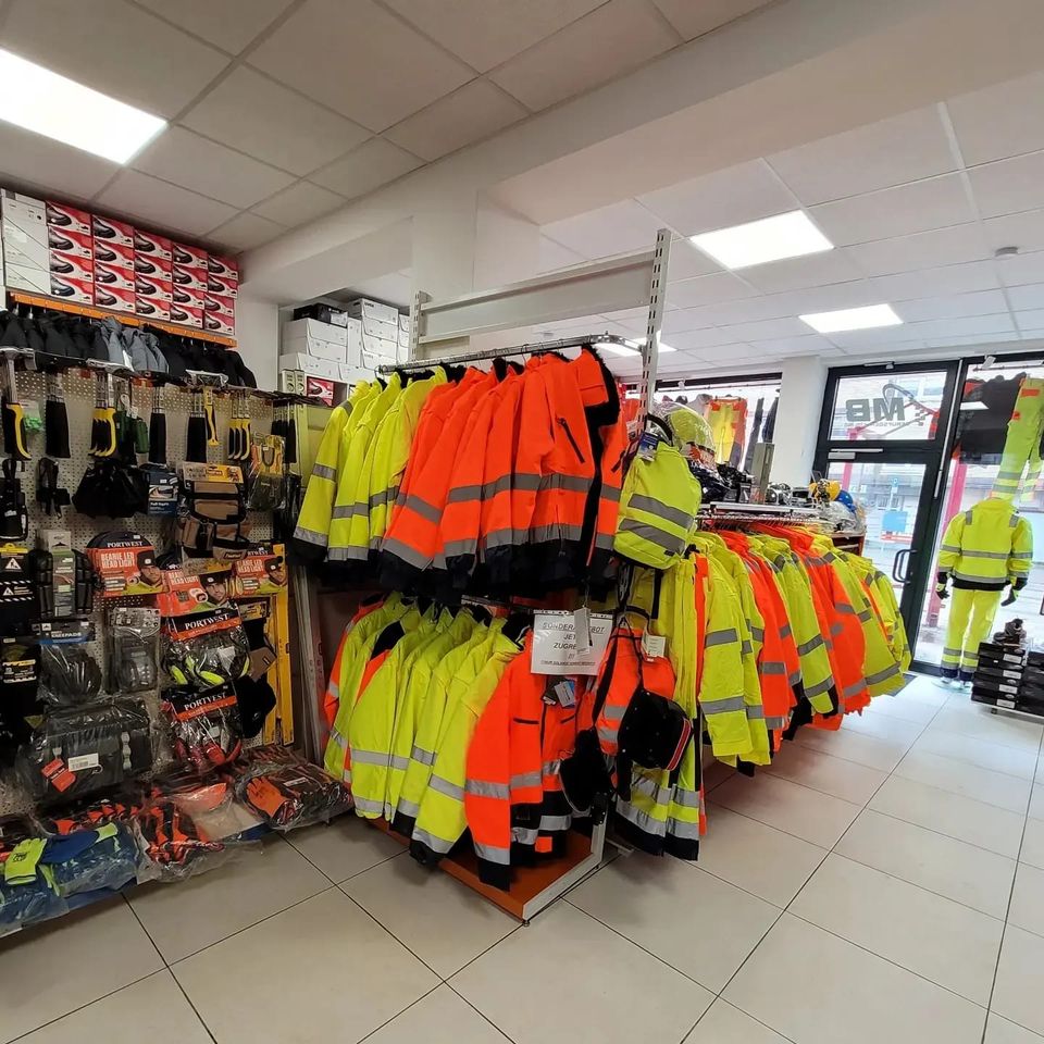 Arbeitsjacke Piloten Warnschutzjacke Warnschutz Bomberjacke in Duisburg