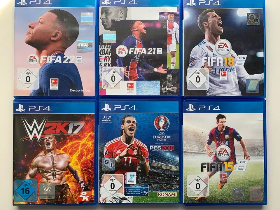 Verschiedene Ps4 Spiele (FIFA 22 bereits verkauft) in Wolfen