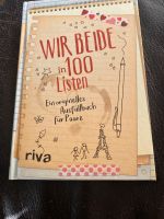 Neu: Ausfüllbuch für Paare, Wir beide in 100 Listen Duisburg - Duisburg-Süd Vorschau