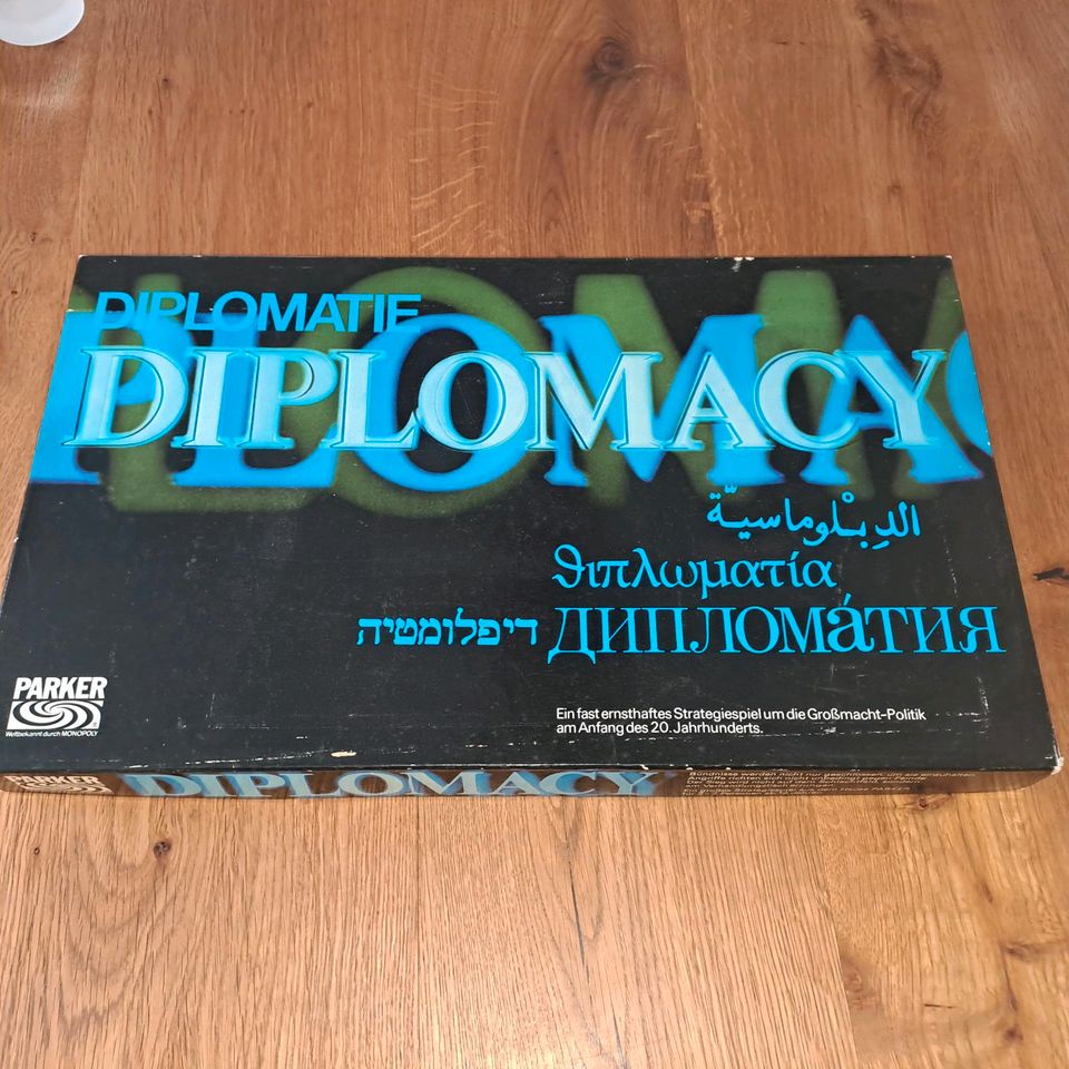 Gesellschaftsspiel,Parker,Diplomacy in Abstatt