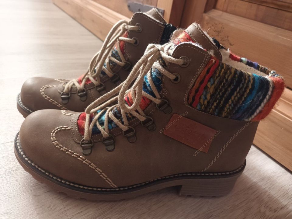 NEU! Rieker Damen Halbschaft Stiefel * Gr. 37 * braun / bunt in Bayern -  Mühldorf a.Inn | eBay Kleinanzeigen ist jetzt Kleinanzeigen