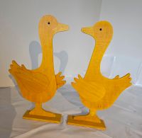 2 Aufsteller Ente Holz 60x37x10 cm Nordrhein-Westfalen - Erkrath Vorschau