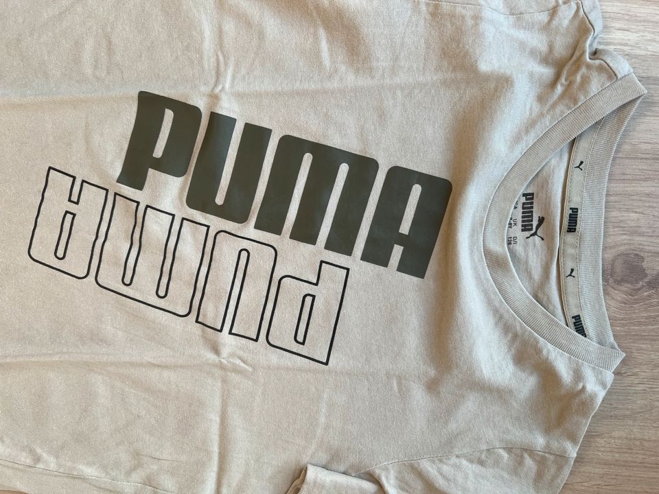 T-Shirts 2x Puma wie neu / 1x Blue Seven / 1x Name it Gr. 122/128 in Filderstadt