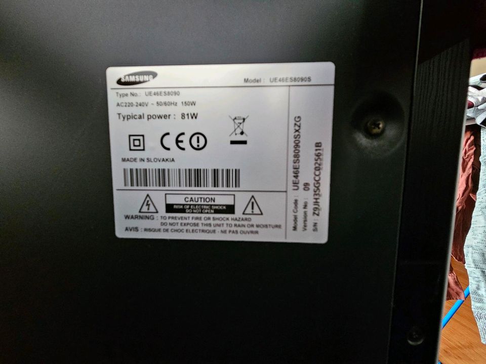 46'' Samsung LED TV ES8090 Fernseher in Berlin