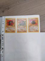 3 Pokemon Karten 1.Edition Nordrhein-Westfalen - Würselen Vorschau