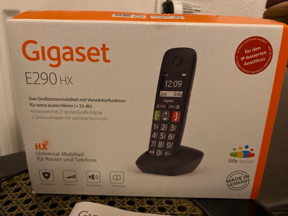 Telefon Senioren Gigaset E290HX in Dessau-Roßlau