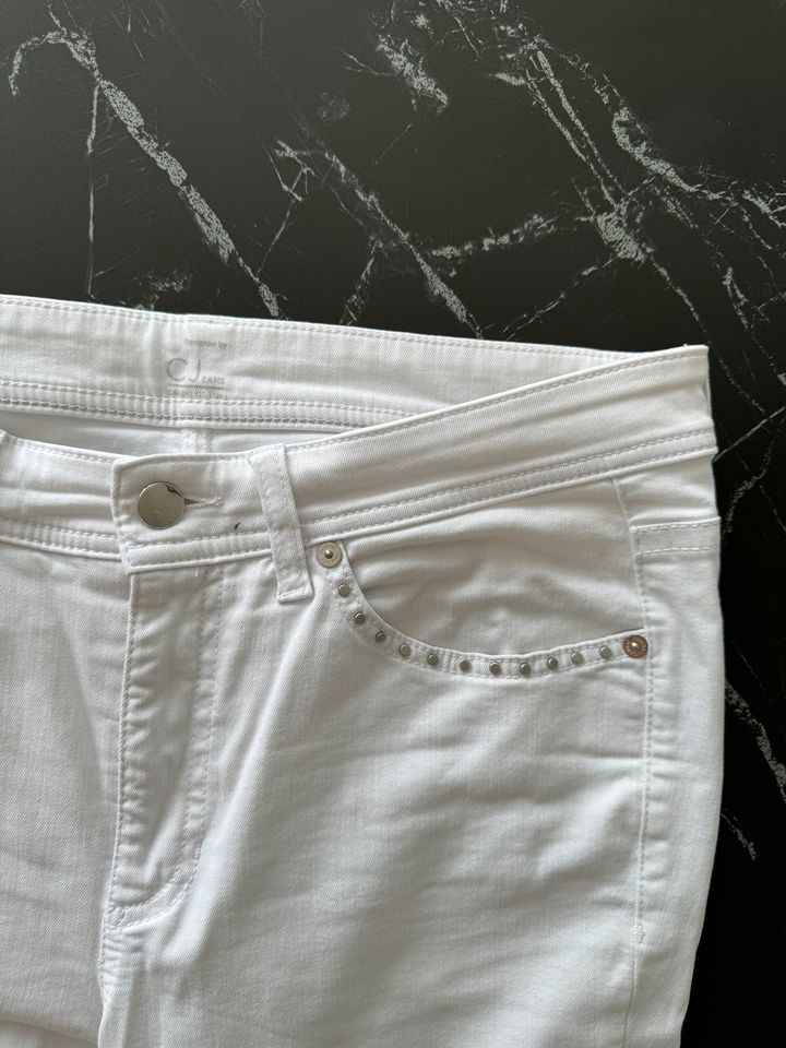 Weiße Jeans von Cambio, 40 mit Details in Kirchheim unter Teck