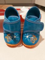 Kinder und Babyschuhe Superfit ungetragen Spotty Hausschuhe blau Baden-Württemberg - Hemmingen Vorschau