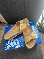 Birkenstock Madrid echt Leder Gold Gr.39 Nordwestmecklenburg - Landkreis - Gägelow Vorschau