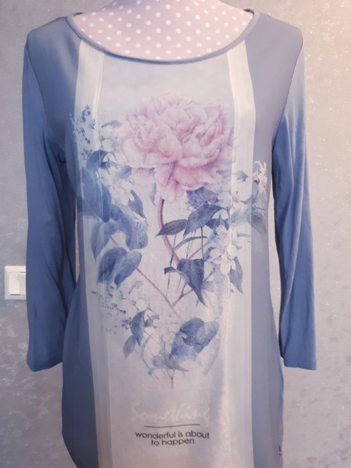 Tom Tailor Damen Shirt Bluse, Tunika, T Shirt, Gr.S  TOP blau in Siegen