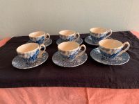 Vintage Teeservice / Tea Service - Myott - Coaching Days - Blau. Hessen - Bad Homburg Vorschau