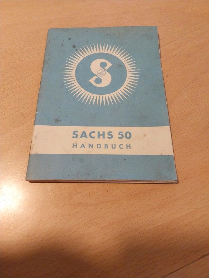 SACHS Handbuch Ausgabe Juni 1956 in Söllingen