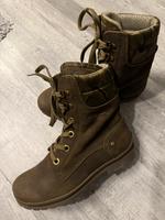 Panama Jack Nubuck Leder Khaki Damen Boots Gr.40 Bayern - Augsburg Vorschau