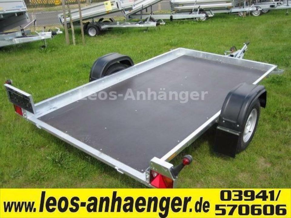 Leos-Anhänger Neptun UNI Multi N13-305  3.05x1.66 KIPPBAR 1300 kg in Halberstadt