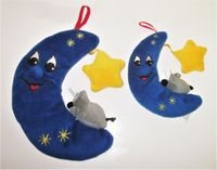 Kinderzimmer-Deko: Plüsch-Mond + Sterne + Maus, neuwertig Bayern - Fürstenfeldbruck Vorschau
