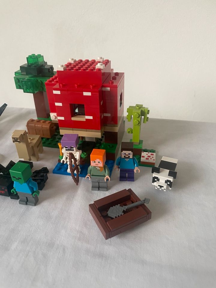 Lego Minecraft Konvolut, Figuren, Tiere, Haus in Gaggenau