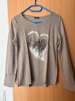 Gerry Weber Langarmshirt Größe S beige braun Herz Niedersachsen - Oldenburg Vorschau