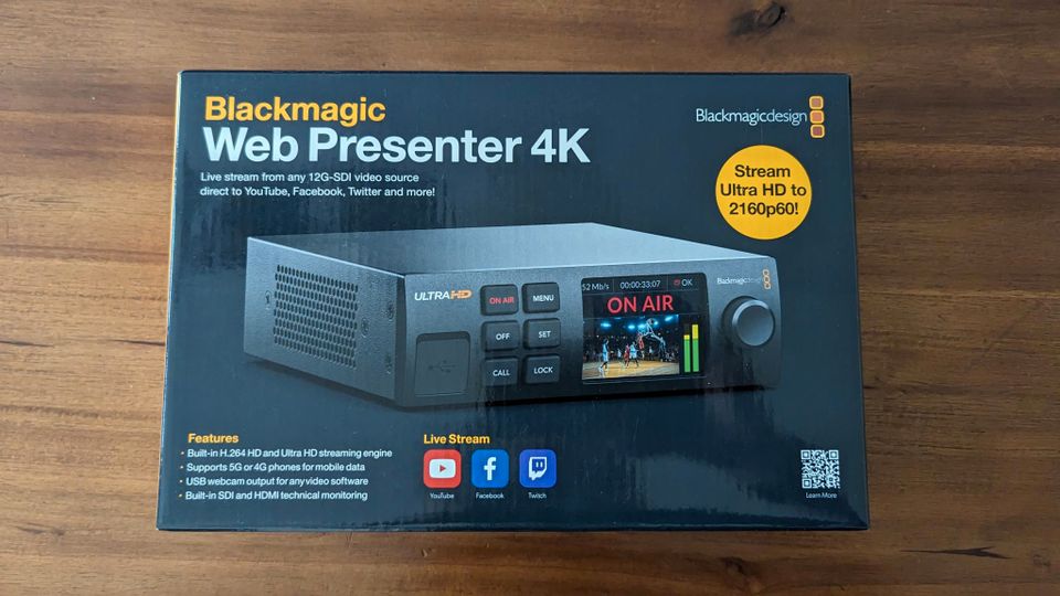 Blackmagic Design Web Presenter 4K in Lübeck