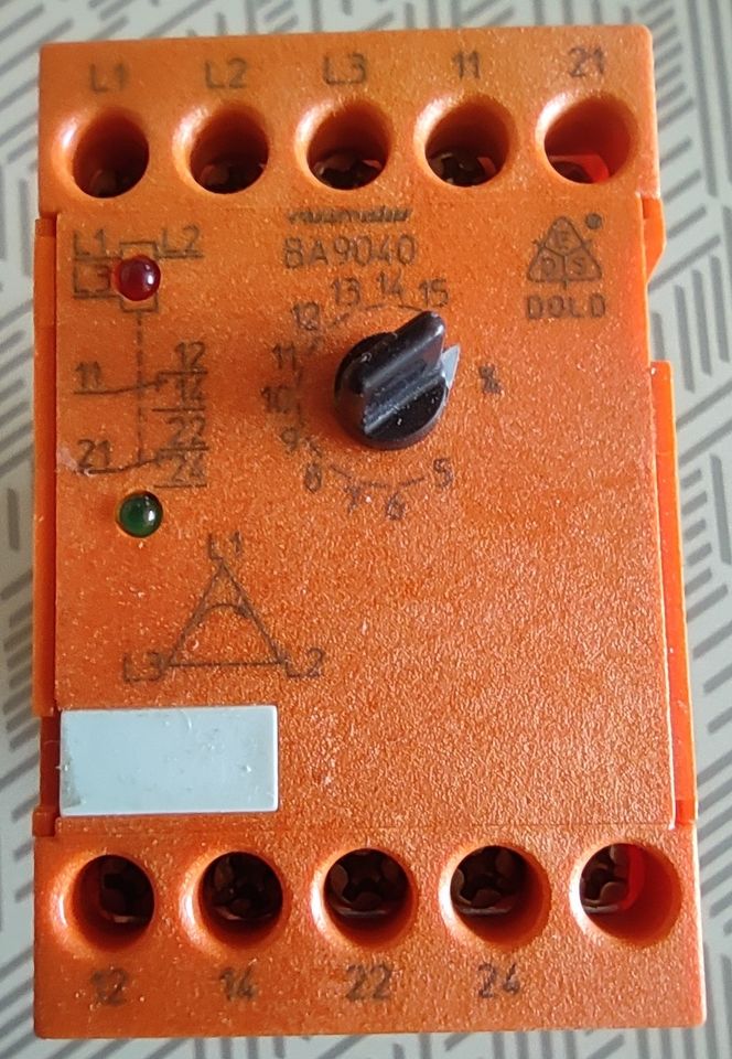 Dold Asymmetrierelais  BA9040.12/001  /  3AC 50/60Hz 400V in Langenhagen