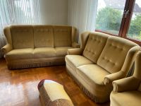 Vintage Samt Sofa Niedersachsen - Hardegsen Vorschau