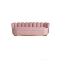 NEU! Sofa, 3-Sitzer, Pink/Gold, Polstersofa, Samt, Sitzgarnitur Bremen - Neustadt Vorschau