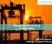 Montagemitarbeiter (m/w/d) in Roding Bayern - Roding Vorschau