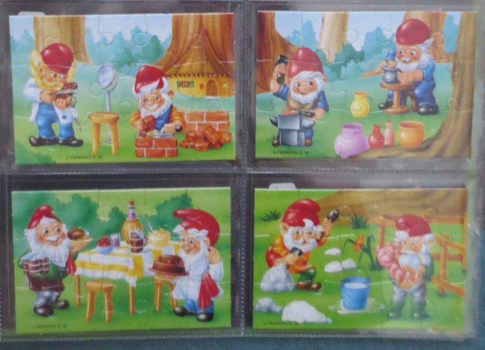 #1#Ü Ei Zunft der Zwerge Puzzle EU 1993 in Rastatt