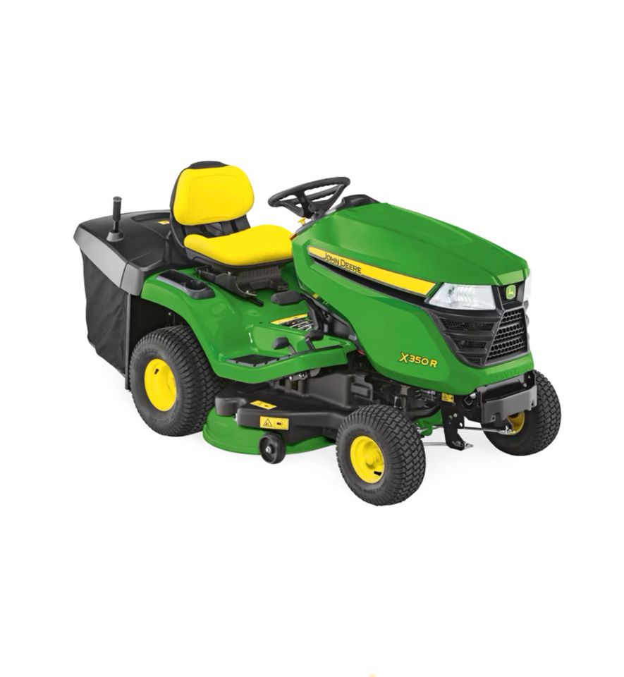 JOHN DEERE X 350 R Rasentraktor Aufsitzmäher Elekt. Mähwerk 107cm in Beelen